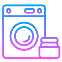 Laundry service available at Viva Santorini