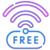 Free WiFi available throughout Viva Santorini